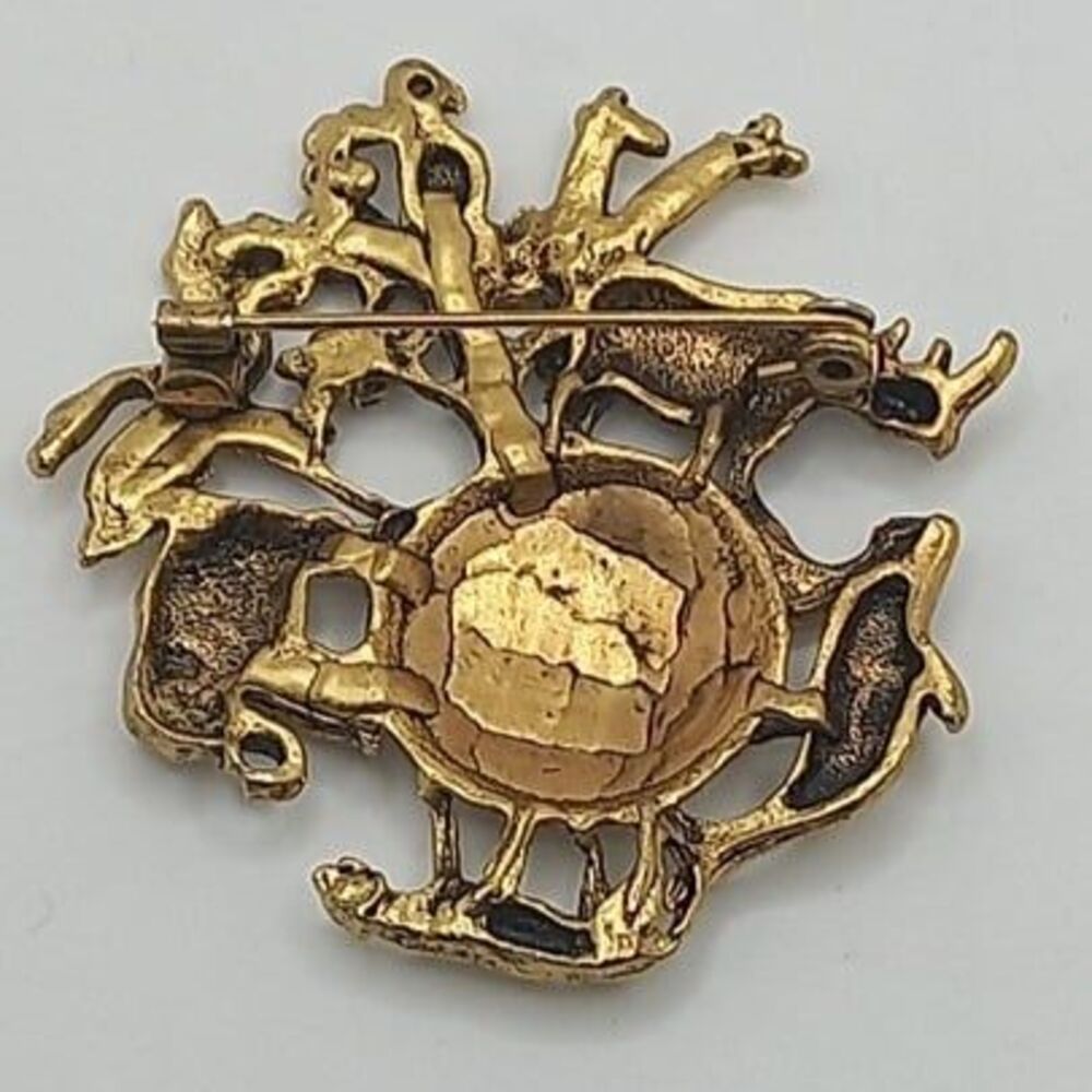 EARTH'S Animals of the World Brooch - Picture 2 of 7